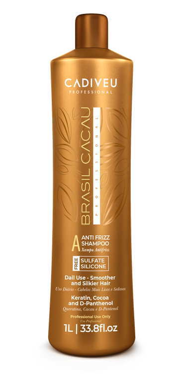 Anti Frizz Shampoo A 1L | Brasil Cacau