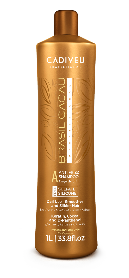 Anti Frizz Shampoo A 1L | Brasil Cacau